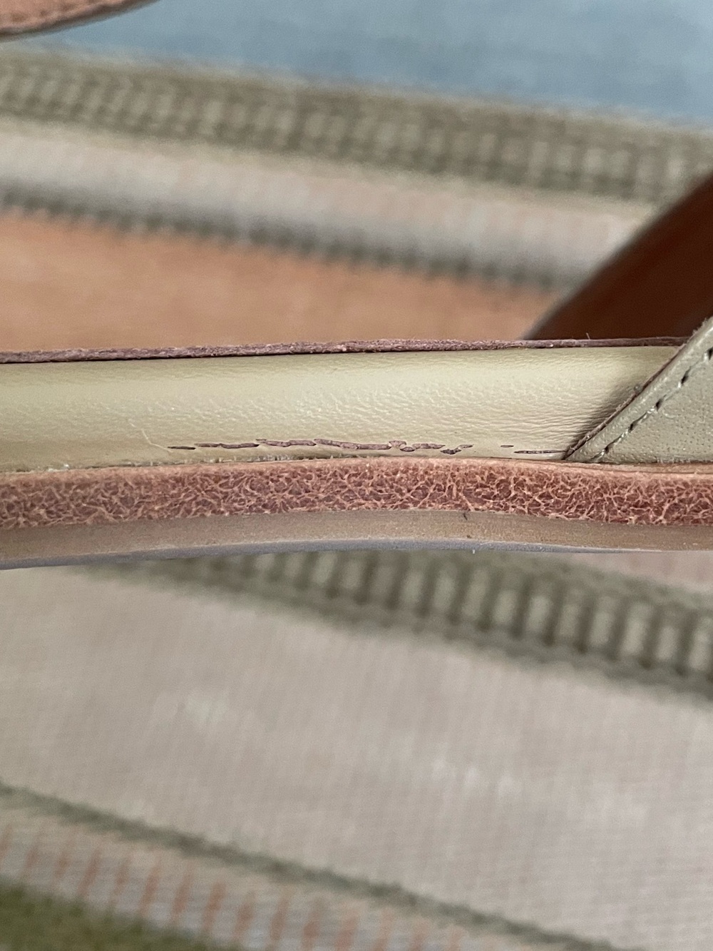 NWOT Vintage by Jeffrey Campbell Tan Brown Flat - Picture 7 of 7